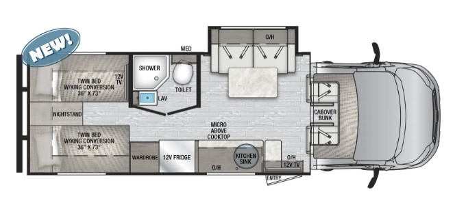 2024 EAST TO WEST RV ALITA 23TK*23